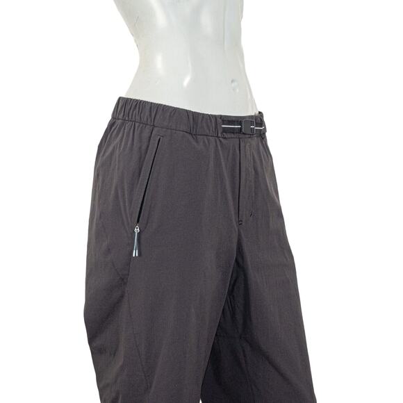 Lululemon LAB Women's Sarala Pants in Gray adjustible fit Belt size 8 - Picture 11 of 12